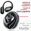 🌐Ki Translation Earbuds – Real-time translation in 134 languages with app🗣️, Bluetooth 6.0, wireless earbuds for music & calls, IPX5 waterproof, long battery life⚡🔋