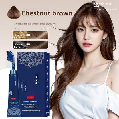 ⏳Time-Limited Special⏰Herbal Hair Dye Comb for Home Use