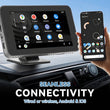 📱4.7-inch HD Touchscreen Multimedia Car Player— Swipe with your fingertips and instantly transform your vehicle into a smart entertainment hub!🚗✨