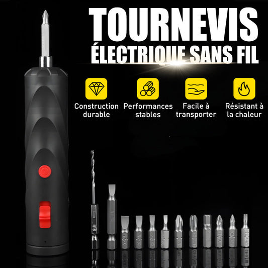 Cordless electric screwdriver