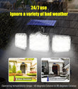 Three Heads Solar Wall Light✨