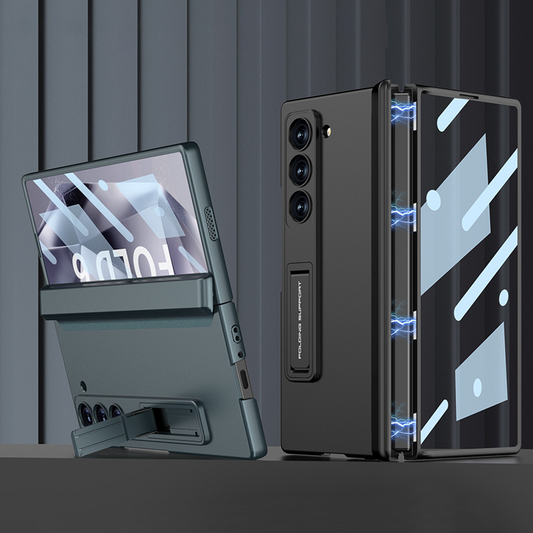 2-in-1 Magnetic Case with Tempered Glass for Galaxy Z Fold