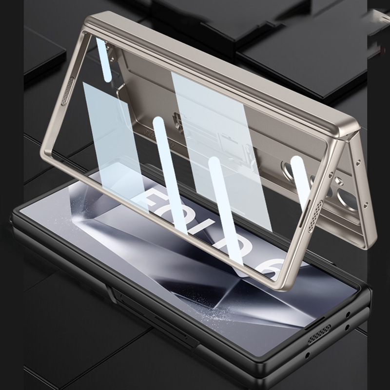 2-in-1 Magnetic Case with Tempered Glass for Galaxy Z Fold