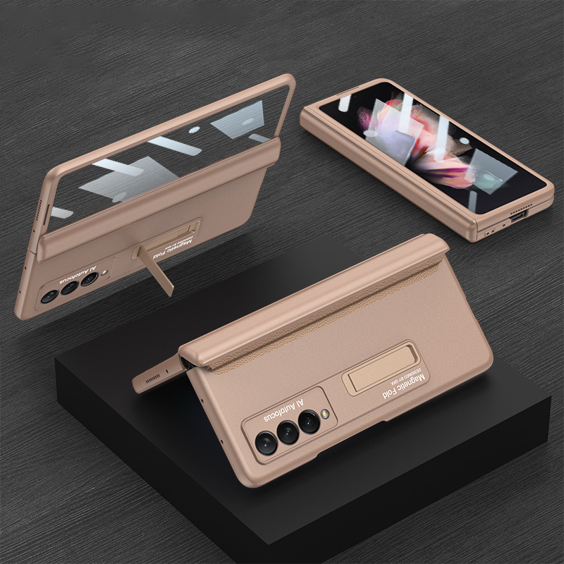 2-in-1 Magnetic Case with Tempered Glass for Galaxy Z Fold