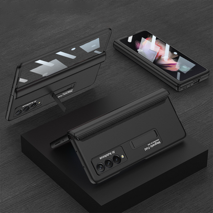 2-in-1 Magnetic Case with Tempered Glass for Galaxy Z Fold