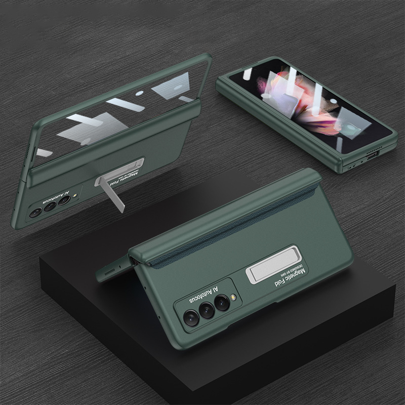 2-in-1 Magnetic Case with Tempered Glass for Galaxy Z Fold