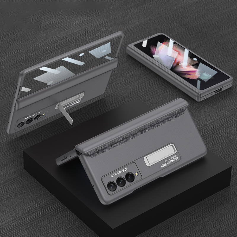 2-in-1 Magnetic Case with Tempered Glass for Galaxy Z Fold