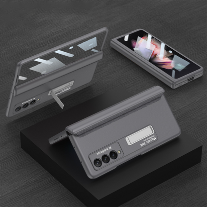 2-in-1 Magnetic Case with Tempered Glass for Galaxy Z Fold