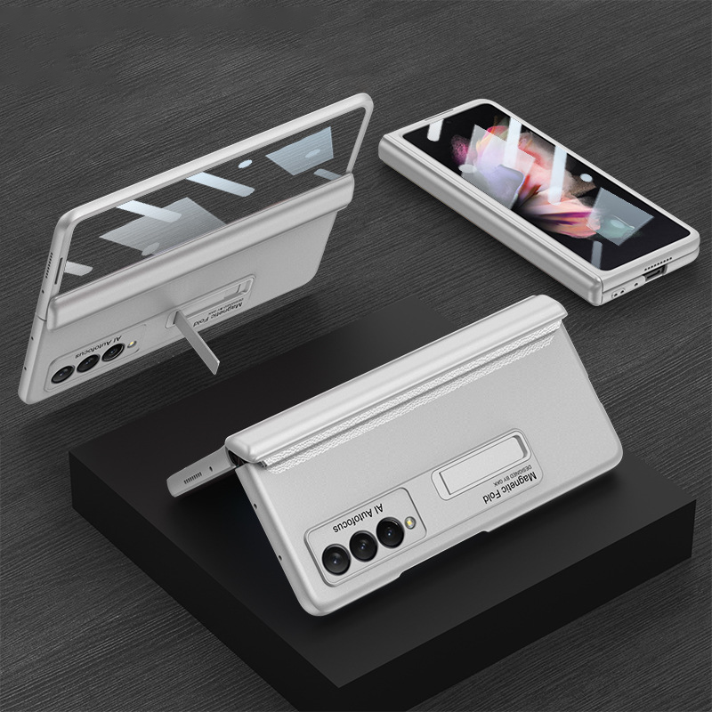 2-in-1 Magnetic Case with Tempered Glass for Galaxy Z Fold