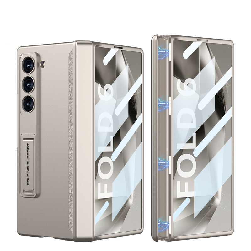 2-in-1 Magnetic Case with Tempered Glass for Galaxy Z Fold