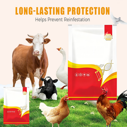 Natural Internal & External Poultry Dewormer for Chickens