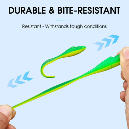 Soft Fishing Lure with Curly Tail