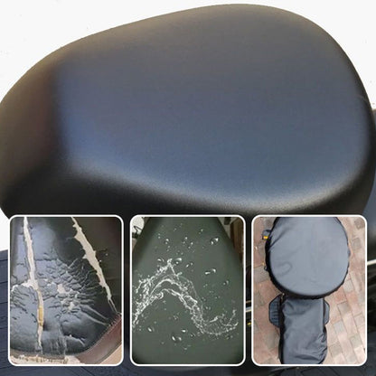 Waterproof Artificial Leather Seat Cover for Electric Moped
