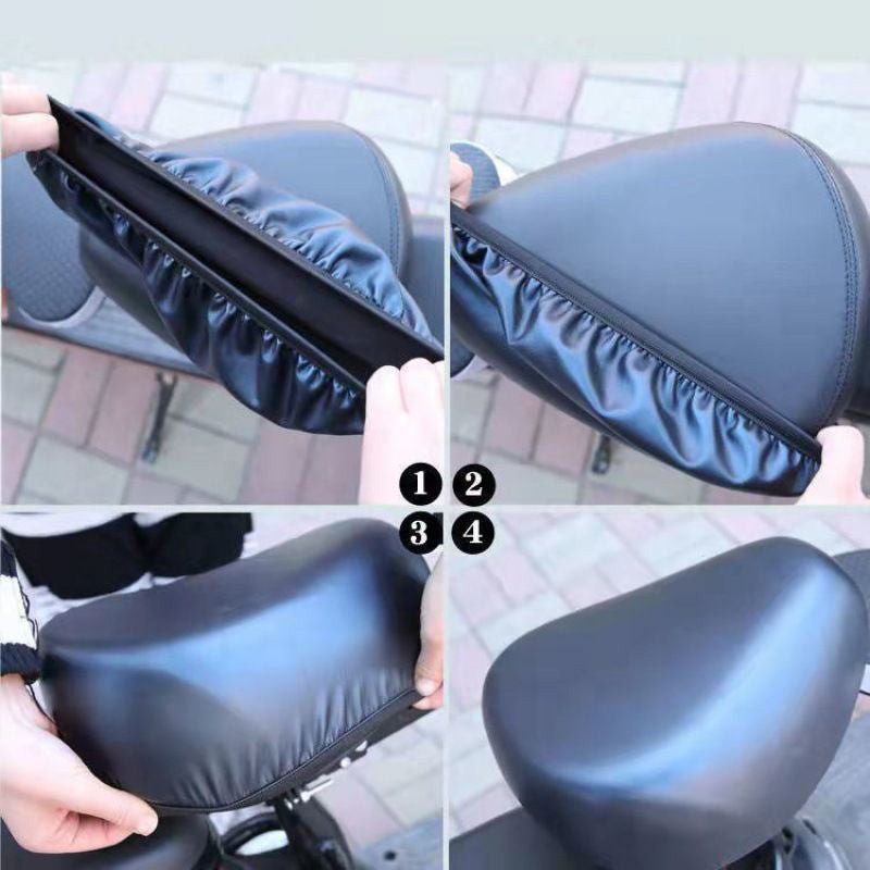 Waterproof Artificial Leather Seat Cover for Electric Moped