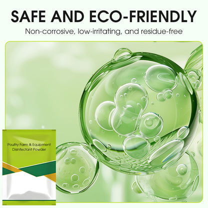 🔥 100g Poultry Farm & Equipment Disinfectant Powder 🐓