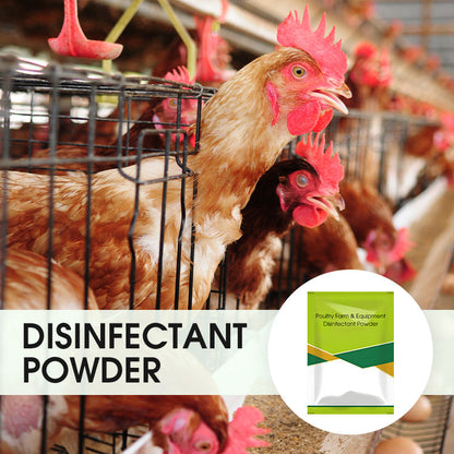 🔥 100g Poultry Farm & Equipment Disinfectant Powder 🐓