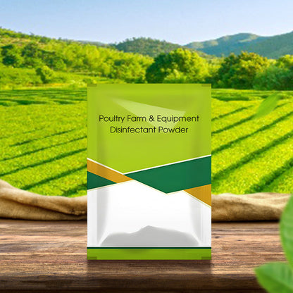 🔥 100g Poultry Farm & Equipment Disinfectant Powder 🐓