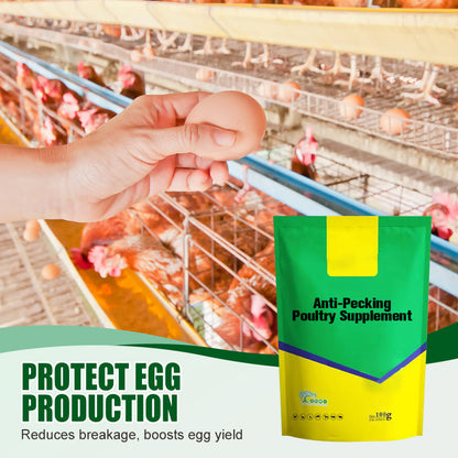 Anti-Pecking Poultry Supplement for Chickens
