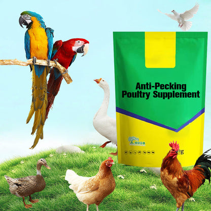 Anti-Pecking Poultry Supplement for Chickens