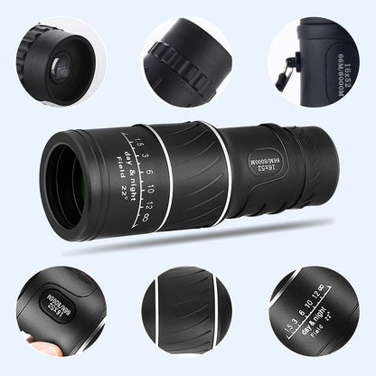 ✨See the Unseen✨ 16x52 Monocular Dual-Focus Optical Zoom Telescope🔭