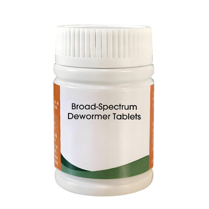 100-Piece Broad-Spectrum Dewormer Tablets