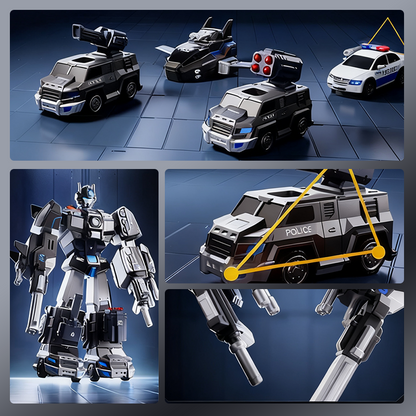 💥 LIMITED TIME OFFER! 🔥9 in 1 Magnetic Transforming Car & Robot Toy