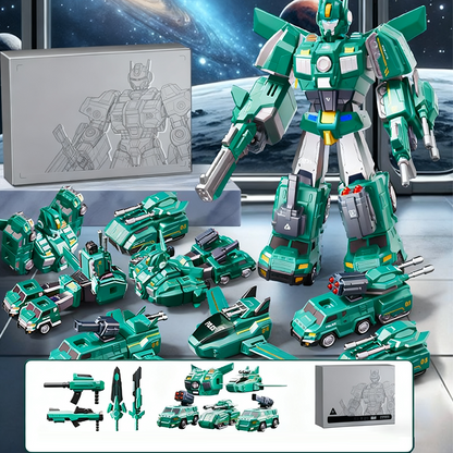 💥 LIMITED TIME OFFER! 🔥9 in 1 Magnetic Transforming Car & Robot Toy