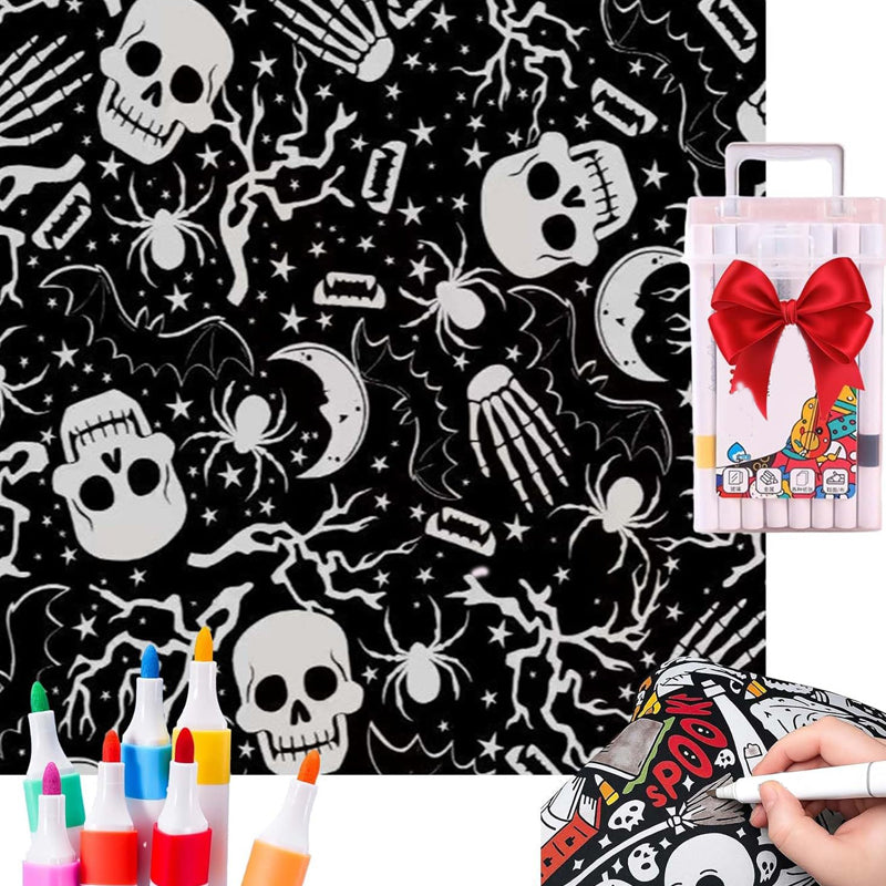 🔥50% OFF🔥DIY Coloring Blanket with Markers