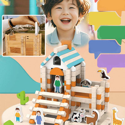 Educational Wooden Building Blocks