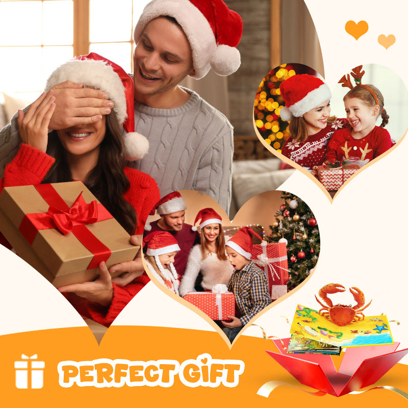 ✨【Kids’ 3D Pop-Up Animal Book - Interactive Early Learning Essential】✨