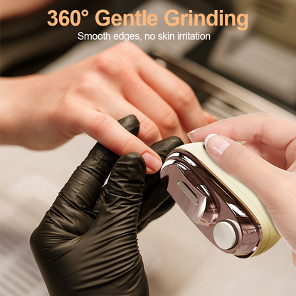 🔥2-in-1 Smart Electric Nail Trimmer & Polisher for All Ages 👨‍👩‍👧‍👦 – Blade-Free, Blood-Free & Stress-Free Nail Care! 💅
