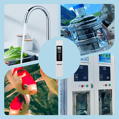 💧 BUY 2 GET 1 ! ✨ 3-in-1 TDS Water Quality Tester - Measures pH, Chlorine, and Hardness with LCD Display for Pools and Aquariums 🌊📱