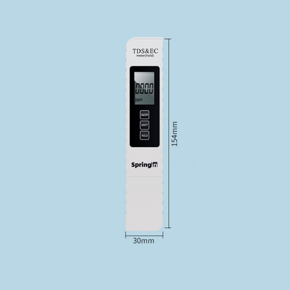 💧 BUY 2 GET 1 ! ✨ 3-in-1 TDS Water Quality Tester - Measures pH, Chlorine, and Hardness with LCD Display for Pools and Aquariums 🌊📱