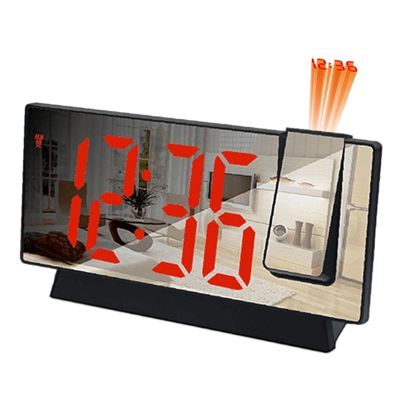 ⏳Time-limited Special⏰LED Mirror Projection Alarm Clock🕰️🎁