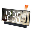 ⏳Time-limited Special⏰LED Mirror Projection Alarm Clock🕰️🎁