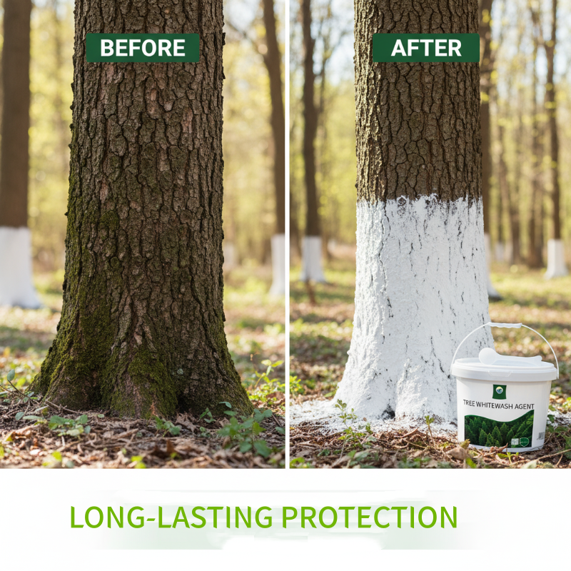 Long-Lasting Tree Whitewash Agent