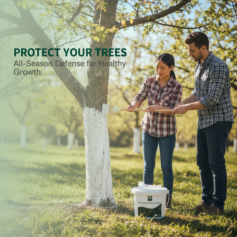 Long-Lasting Tree Whitewash Agent