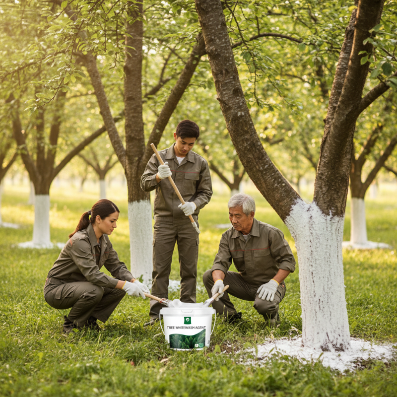 Long-Lasting Tree Whitewash Agent