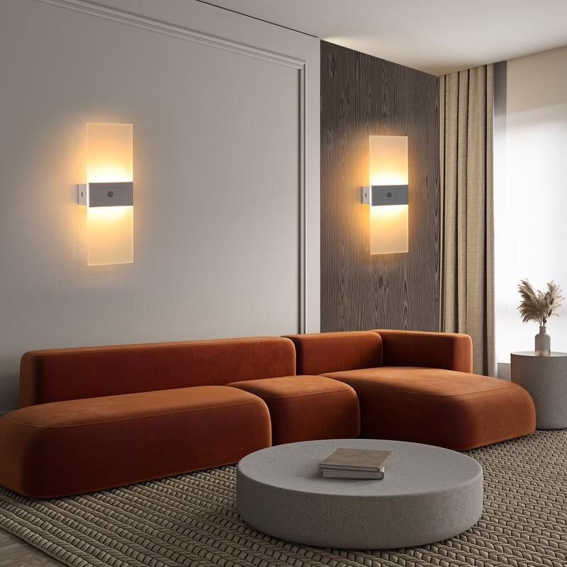 Rechargeable Motion Sensor Wall Sconce
