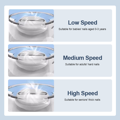 💫 Universal Automatic Fingernail Grinder for Adults and Children ✨