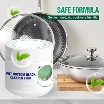 Pot Bottom Black Cleaner Film
