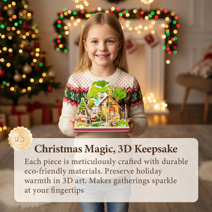 3D DIY Christmas Puzzle Kit