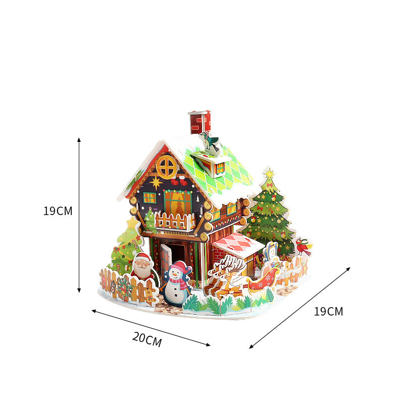 3D DIY Christmas Puzzle Kit