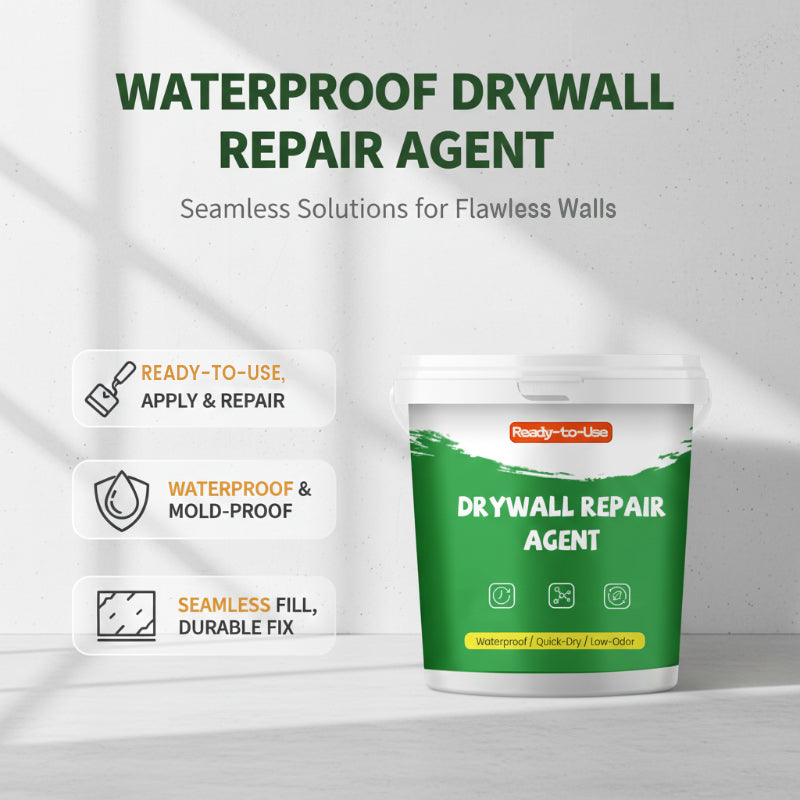 🧱Ready-to-Use Waterproof Drywall Repair Agent