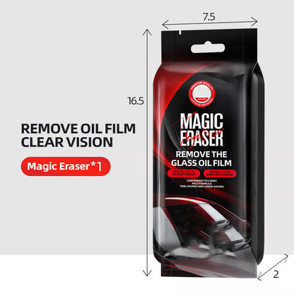 🚗 ✨ CAR GLASS CLEANING SPONGE - Effortless Scrubbing & Streak-Free Shine, Gentle on Tinted Windows and Mirrors, Quick-Drying Formula 🌟🧽