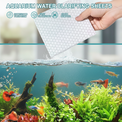 Aquarium Water Clarifying Sheets