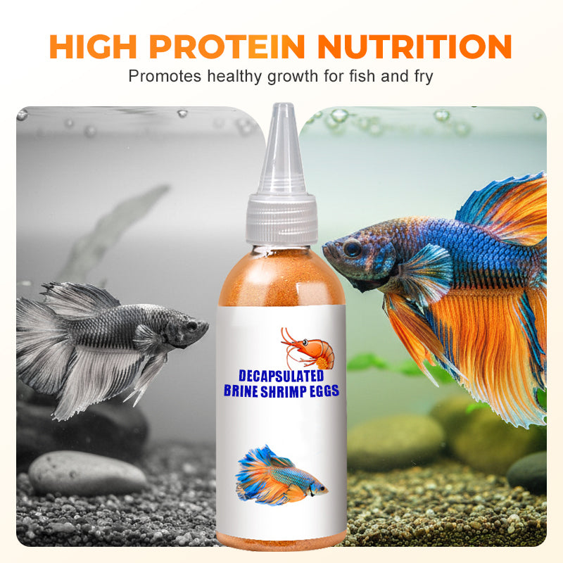 Decapsulated Brine Shrimp Egg Fish Food