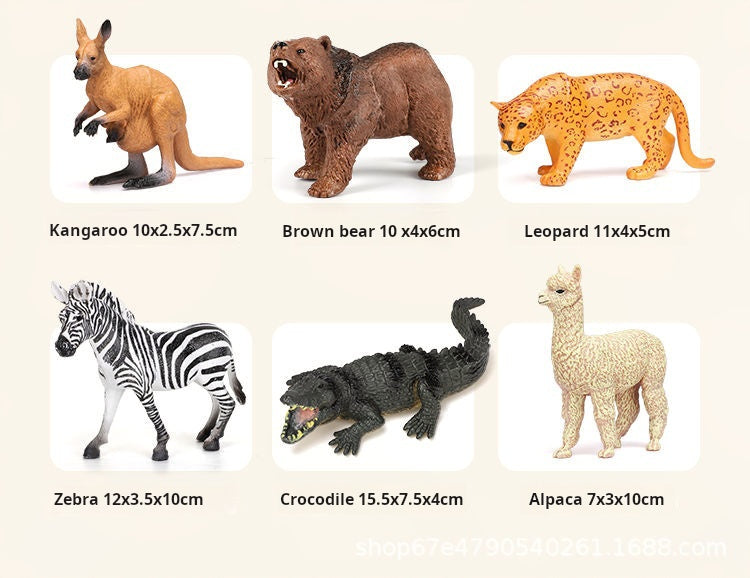 🦖28PCS Simulation Animal Models - Exploring the Fantasy Animal World