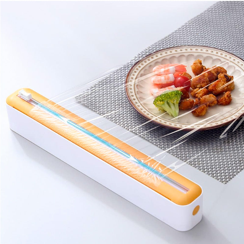 🎁 🔥Christams Hot Sale 50% OFF NOW!⚡Kitchen Wall Mounted Food Wrap Dispenser