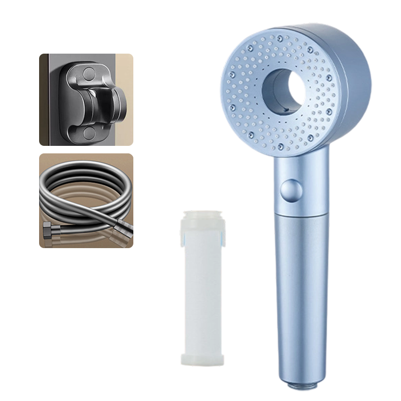 🚿5-Mode Filtered Shower Head – Spa-Style Massage & Skin-Friendly Filtered Water for Healthier Hair & Soft Skin